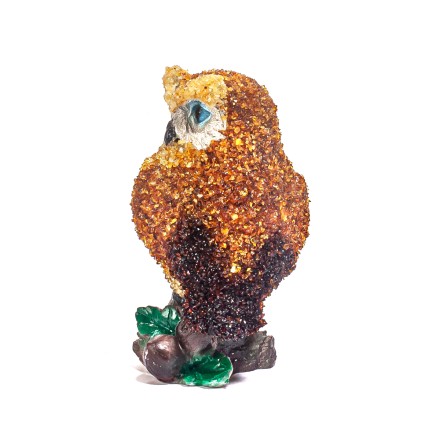 Сова Янтарь полистоун купить