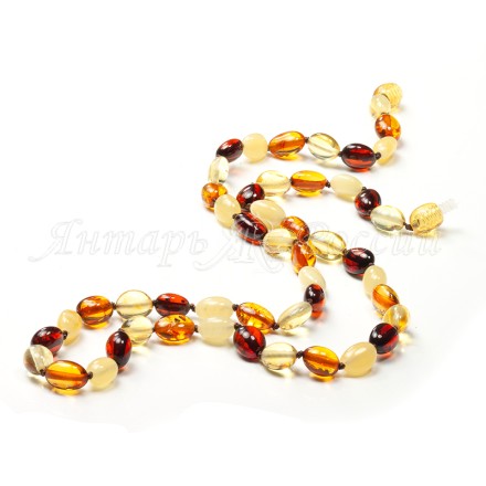 Бусы &quot;Сливка&quot; из Янтаря купить