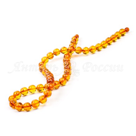 Бусы &quot;Шар&quot; из Янтаря купить