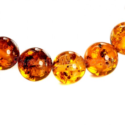 Янтарный Браслет Шар купить