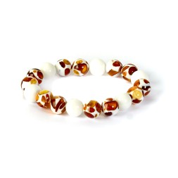 Браслет &quot;Шар&quot; из Янтаря и юв.смолы