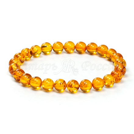 Браслет &quot;Шар&quot; из Янтаря купить