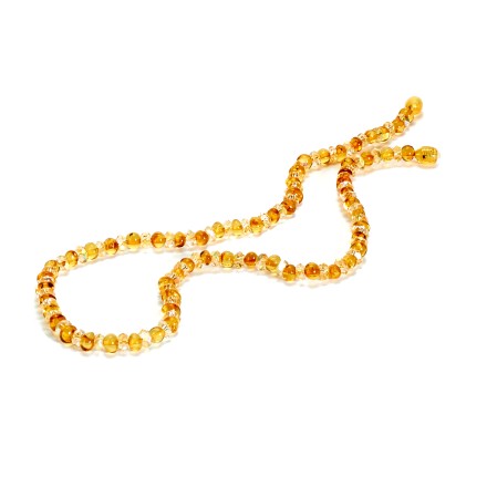 Бусы &quot;Богема&quot; из Янтаря и кварца купить