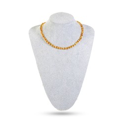 Бусы &quot;Богема&quot; из Янтаря и кварца