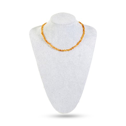 Бусы &quot;Богема&quot; из Янтаря и кварца купить